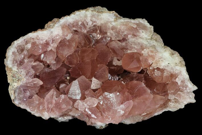 Pink Amethyst Geode Section - Argentina #113322